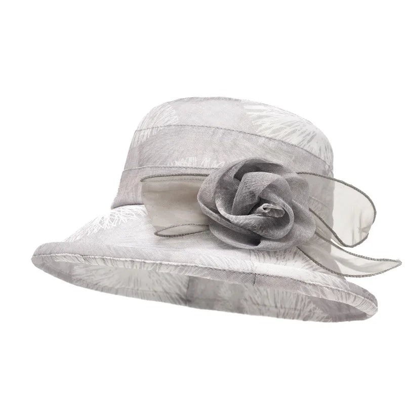 Women's Casual Elegant Simple Style Solid Color Wide Eaves Bucket Hat