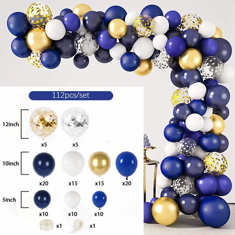 10 Series Birthday Party Decoration Balloon Suit Balloon Chain Arch Wedding Wedding Room Scene Arrangement