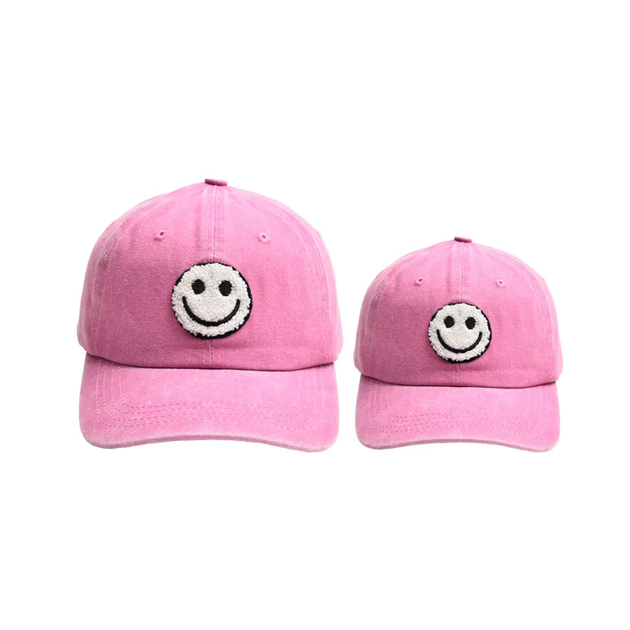 kid's women's streetwear letter curved eaves baseball cap