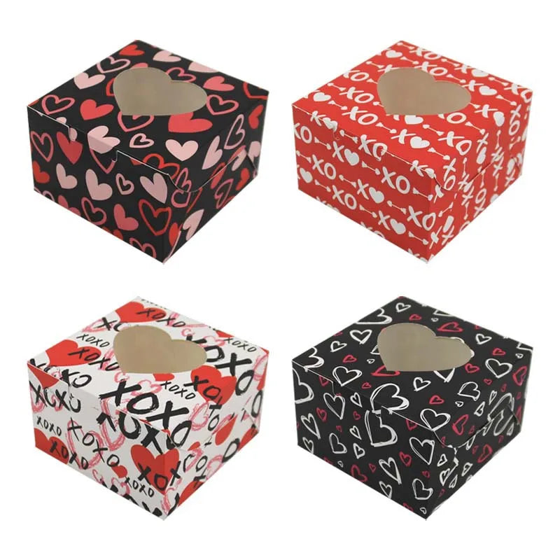 Valentine'S Day Letter Heart Shape Paper Wedding Date Gift Wrapping Supplies Gift Wrapping Supplies 1 Set