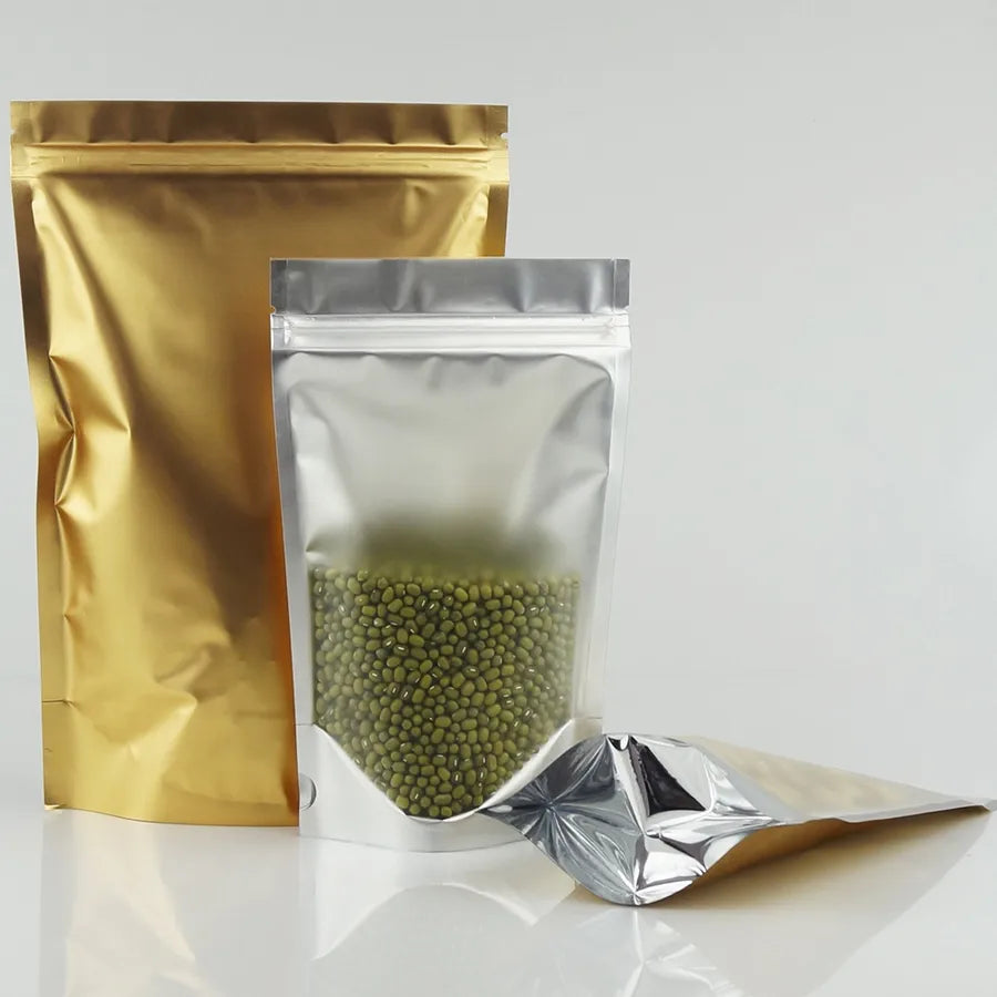 solid color opp aluminized food packaging bag