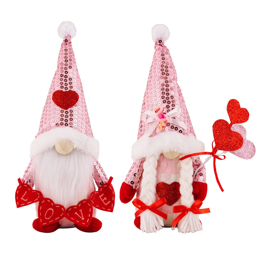 valentine's day doll cloth party ornaments 1 piece