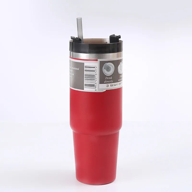 casual solid color stainless steel water bottles 1 piece