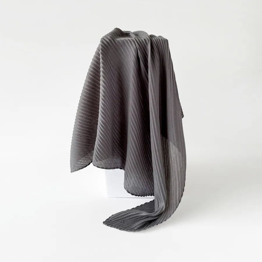Women's Elegant Simple Style Solid Color Imitation cotton and linen Silk Scarf