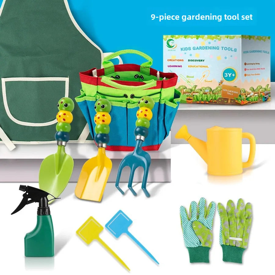 Caterpillar outdoor gardening cultivation flower utensils sea toys children's planting fleshy vegetables garden tools