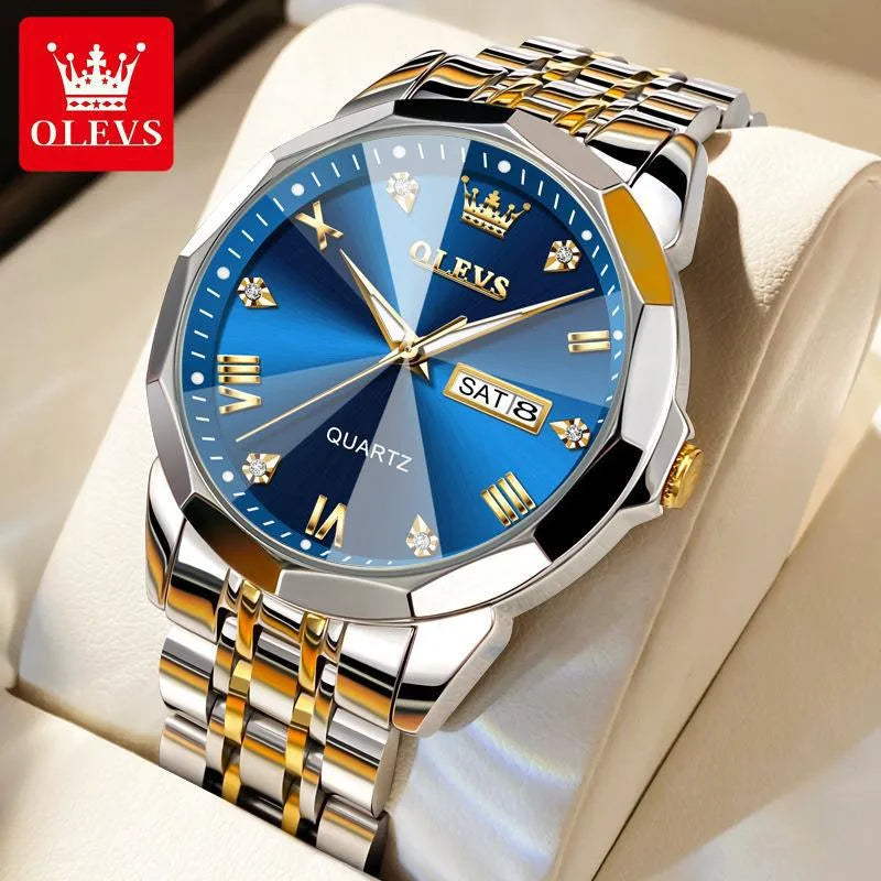 Simple Style Solid Color Butterfly Double Snap Quartz Women's Watches