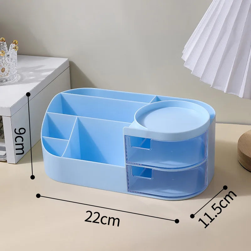 Solid Color PS Plastic Simple Style Storage Box
