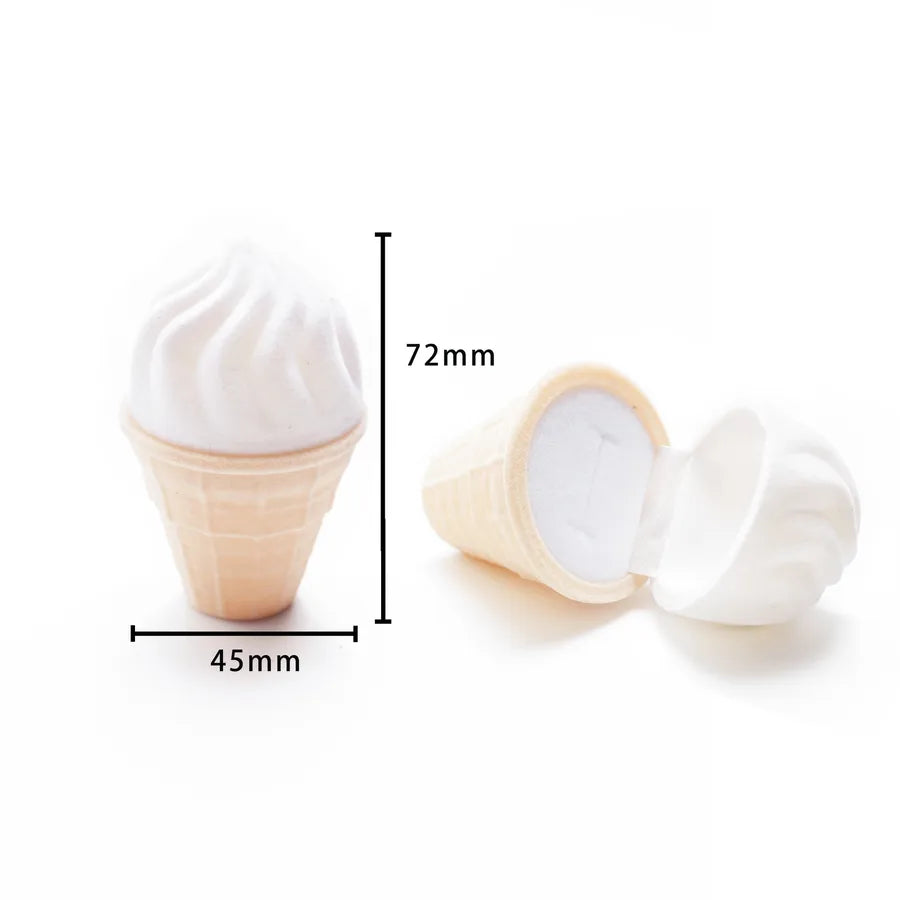 1 Piece Flannel Simple Style Classic Style Daily Angel Crown Strawberry Jewelry Boxes