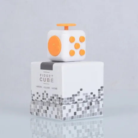 hot 6-sided 12-sided decompression Rubik's cube anti-anxiety pressure vent artifact decompression Rubik's cube dice spot