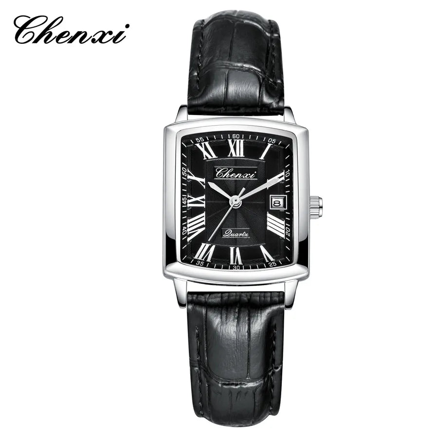 Casual Color Block Buckle Quartz Watch Men's Watches