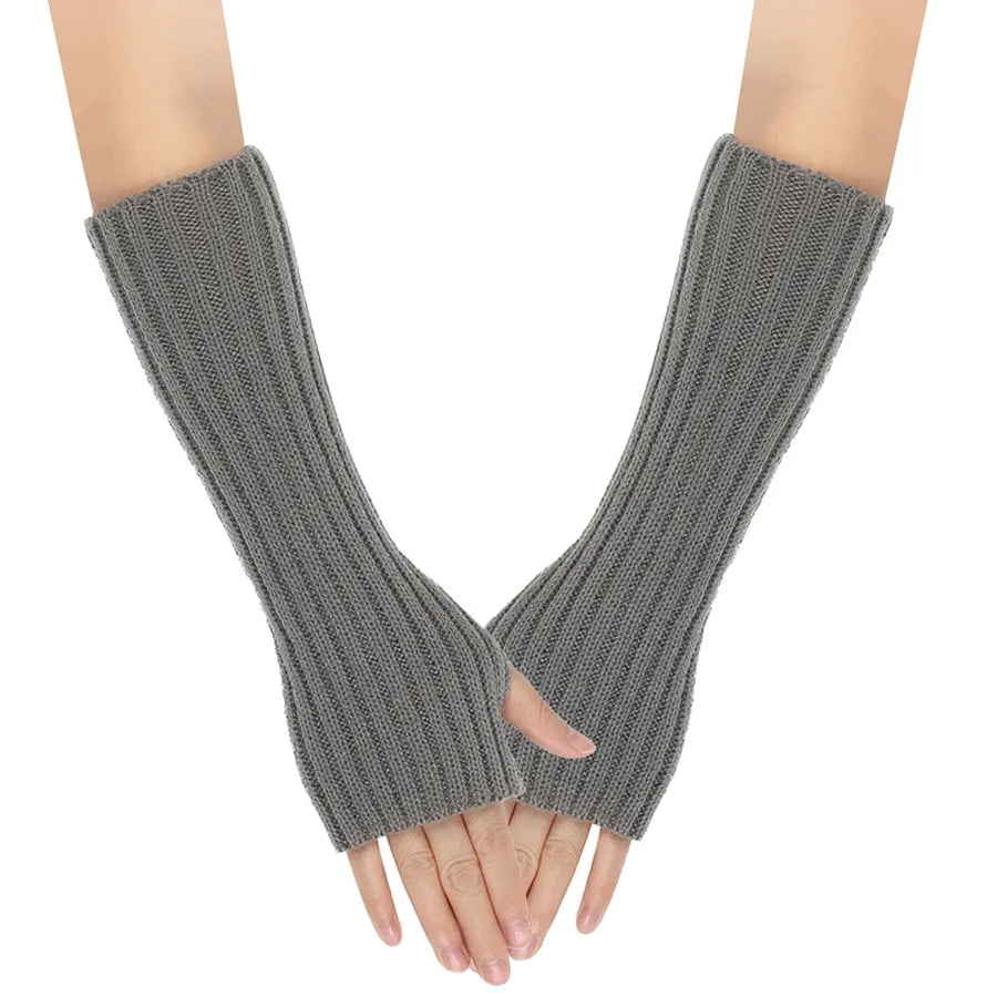women's modern style solid color gloves 1 pair