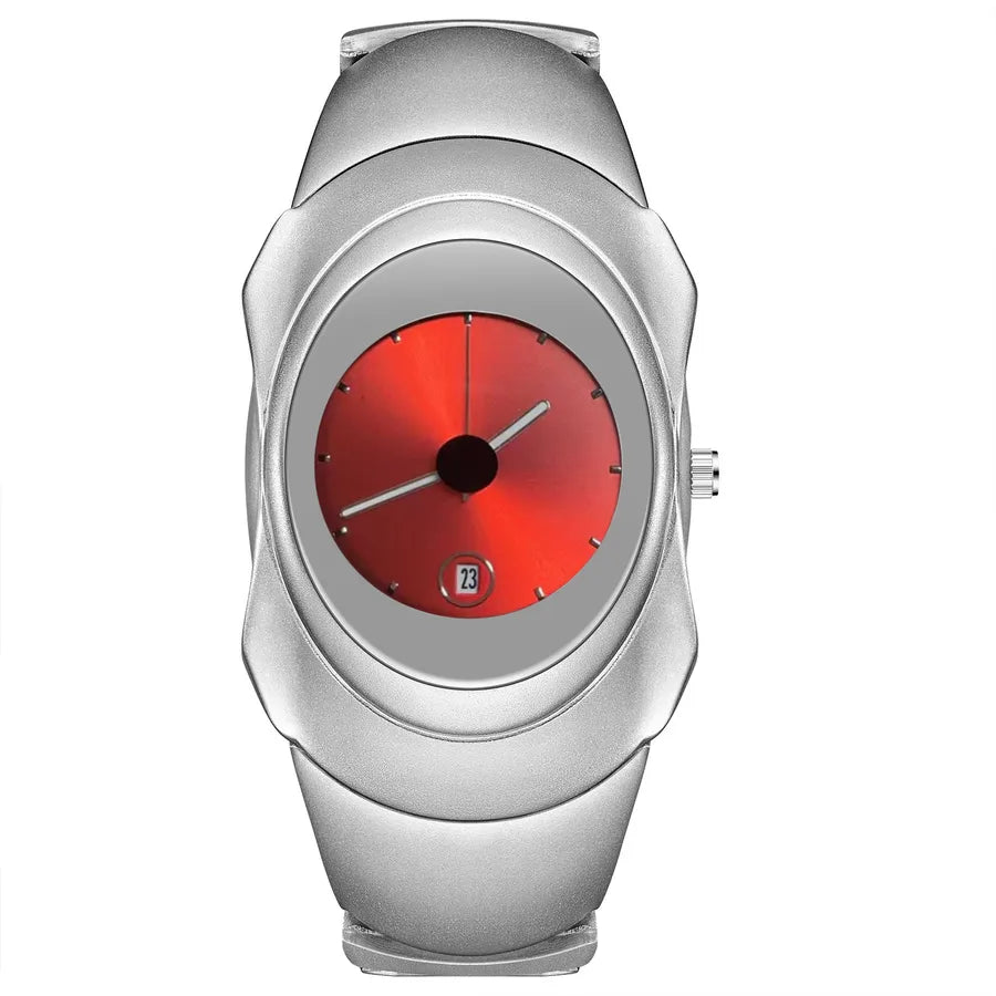 Casual Geometric Butterfly Double Snap Quartz Women's Watches