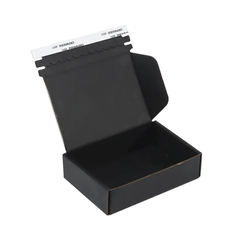 Colorful Thickened Zipper Kraft Paper Airplane Box Cosmetic Jewelry Custom Printed Gift Box Small Batch Beauty Supplies