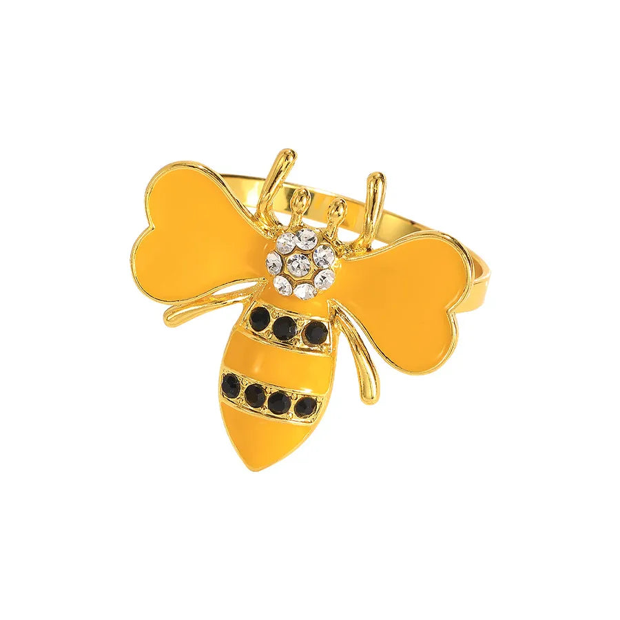 Insect Dragonfly Butterfly Zinc alloy 1 Piece