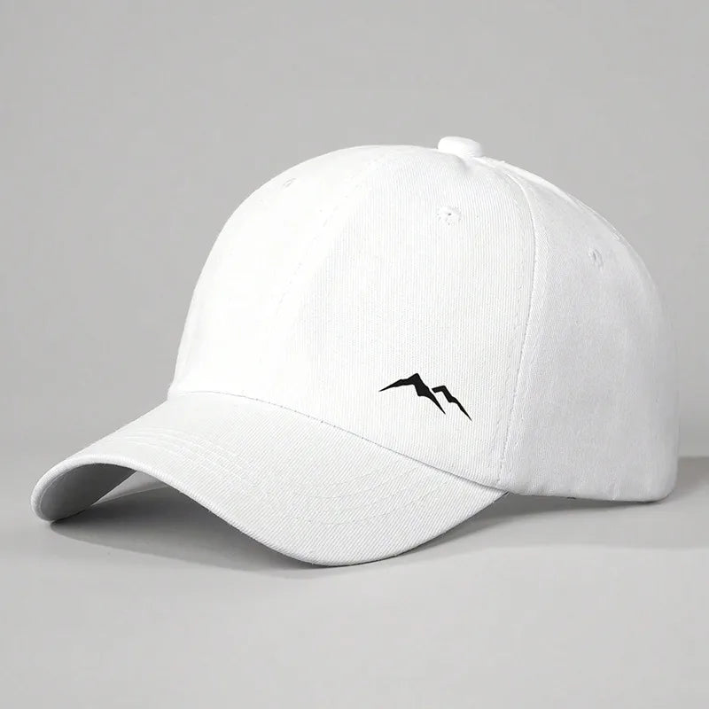 Unisex Classic Style Commute Solid Color Curved Eaves Baseball Cap