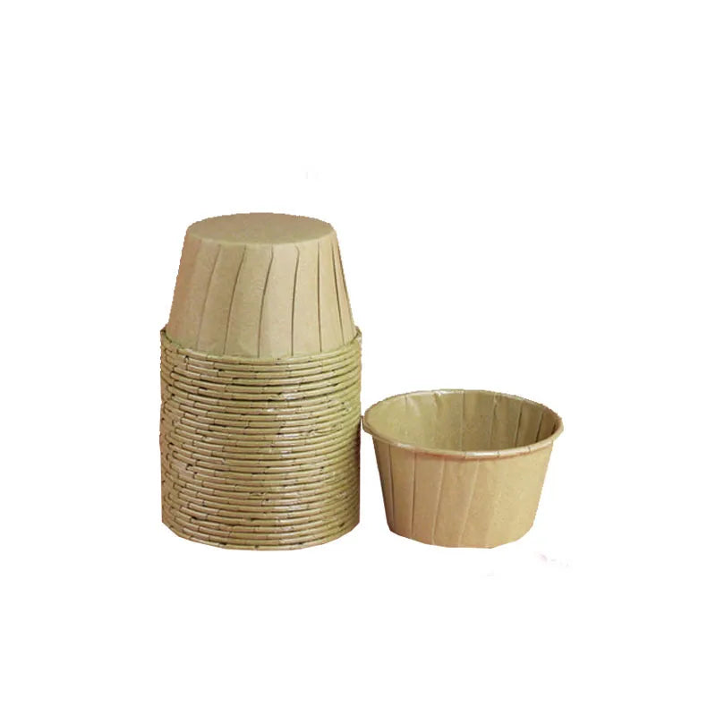 Simple Style Polka Dots Coated paper Bakeware cake cups