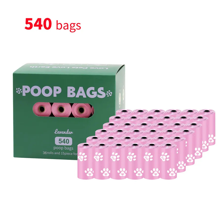 Cute PE Paw Print Pet Garbage Bag