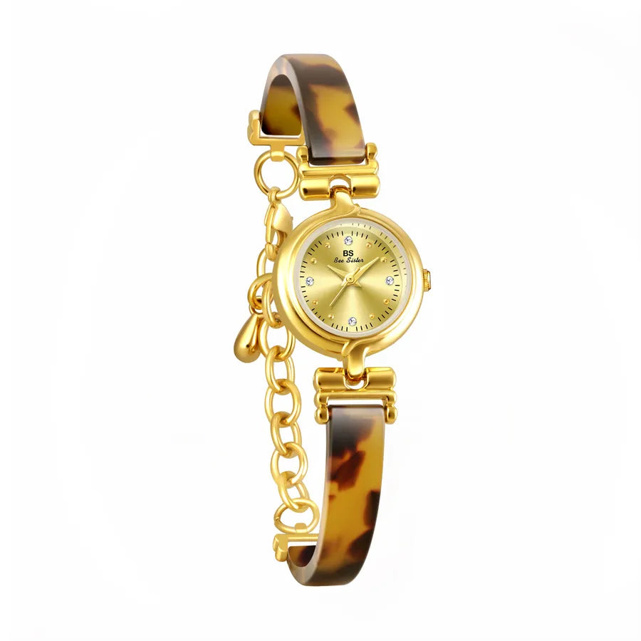Elegant Simple Style Geometric Jewelry Buckle Quartz Watch Women's Watches