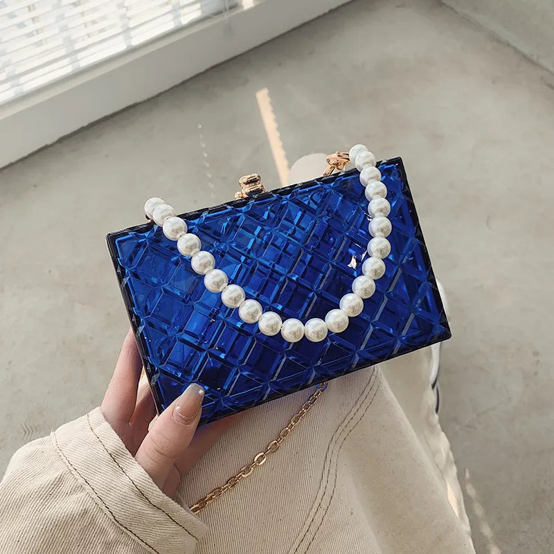 women's all seasons arylic classic style handbag