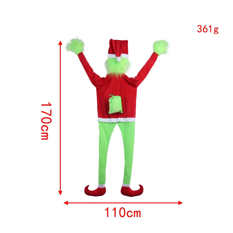 Christmas Casual Santa Claus Party Decorative Props Decorations Hanging Ornaments