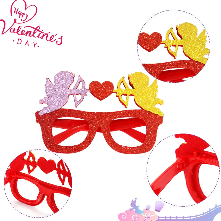 valentine's day geometric cloth party costume props