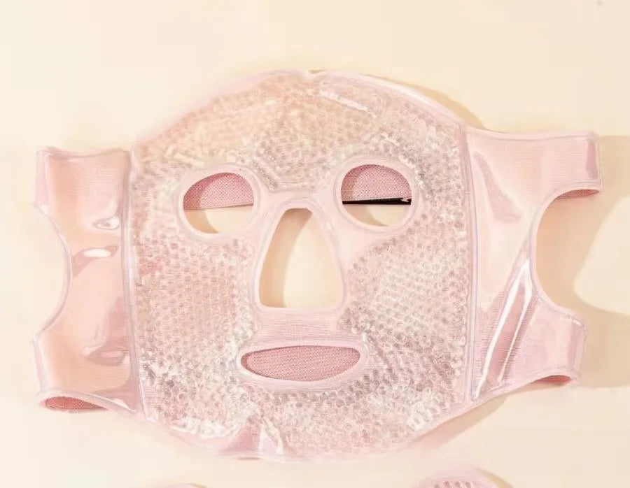 Ice Compress Mask Cold Compress Eye Mask Ice Bag Face Mask Postoperative Recovery Artifact Hot Compress Full Face Cooling Cotton Face Mask