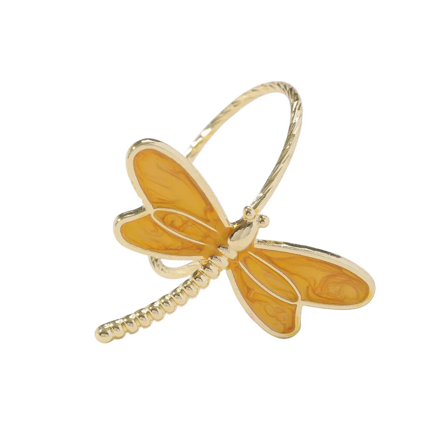 Insect Dragonfly Butterfly Zinc alloy 1 Piece