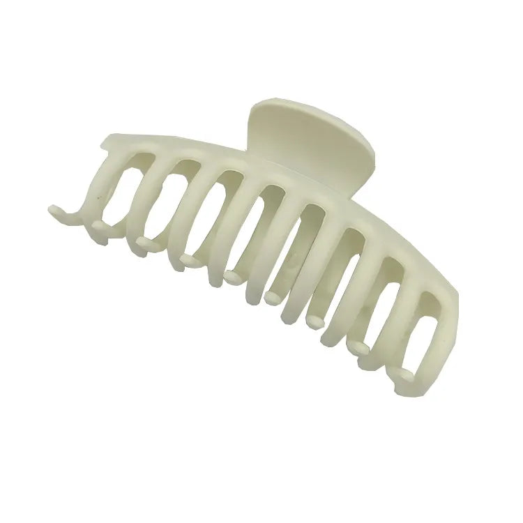 Elegant Simple Style Women's Solid Color Plastic Resin Hair Claws