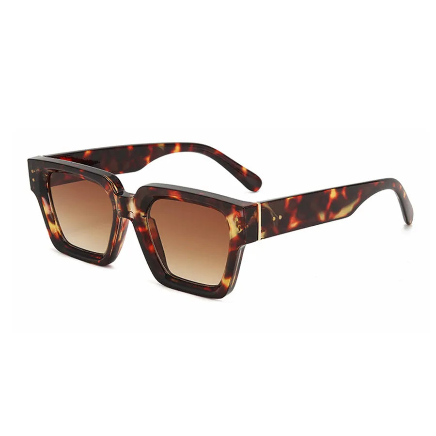 Casual Basic Simple Style Square Pc Square Full Frame Men's Sunglasses