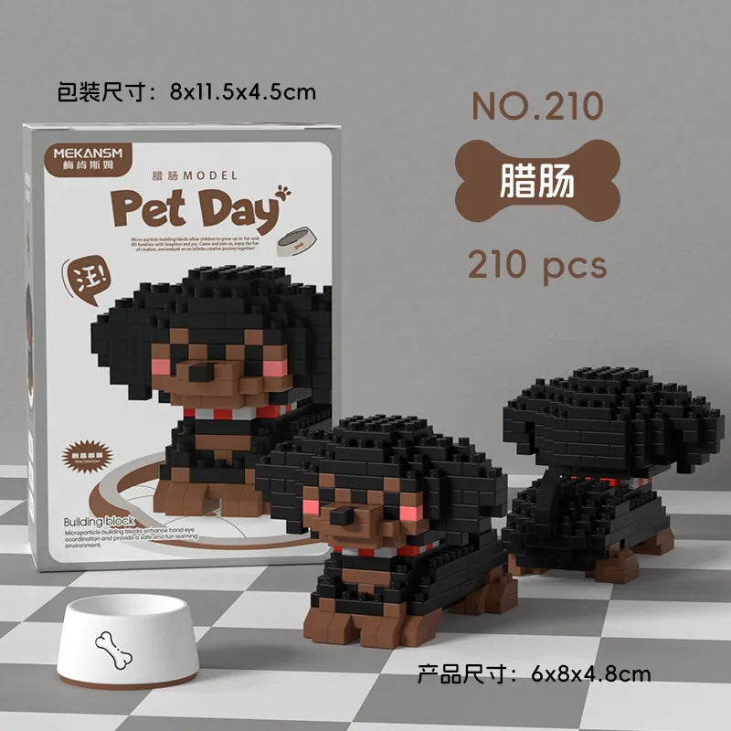 Kids(7-16Years) Children Unisex Cartoon Character Plastic Building Toys Learning & Education Toys