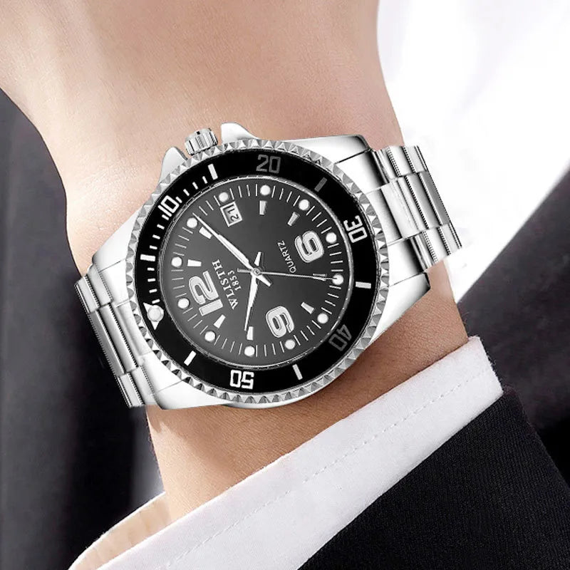 WALIS waterproof sports watch men's fashion Men's Watch watch a generation of men's business watch manufacturers wholesale