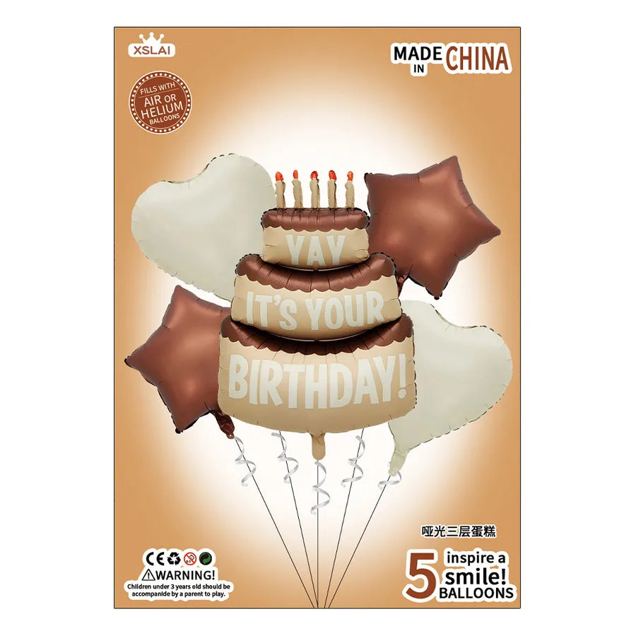 Cute Cartoon Capybara Aluminum Film Party Festival Balloons Party Supplies Balloons 1 Set