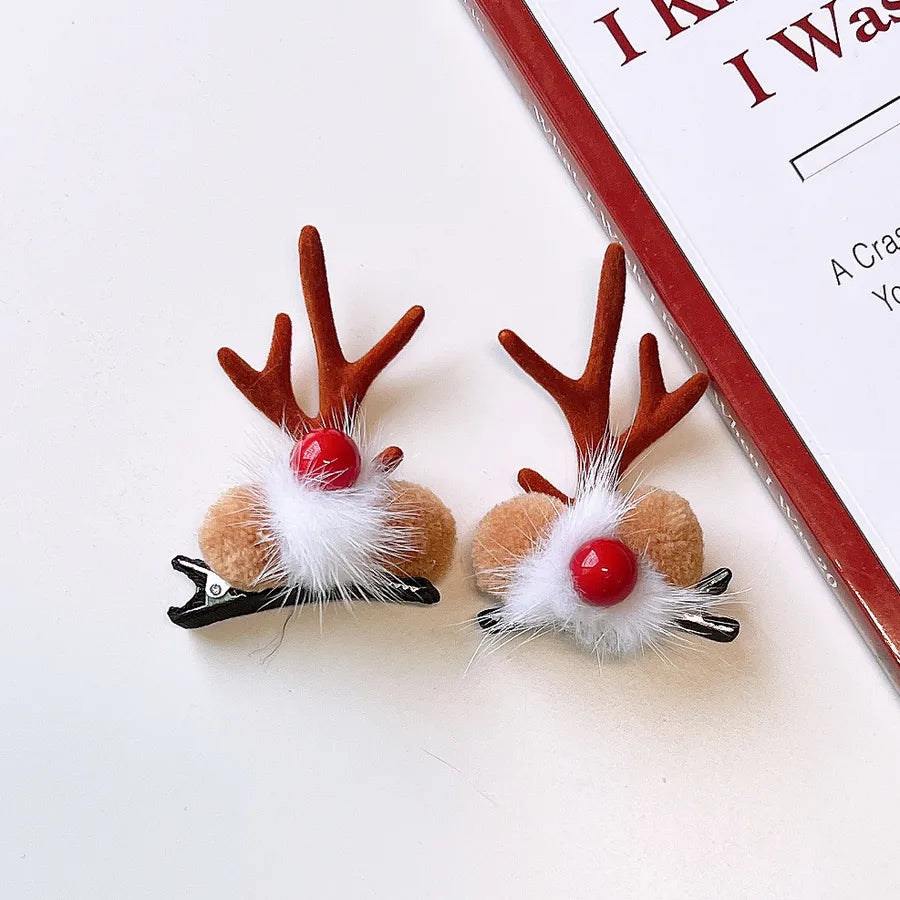 Christmas Fashion Women'S Antlers Hair Clip