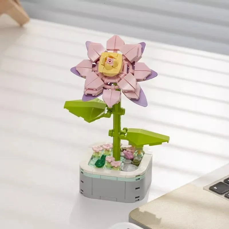 Kids(7-16Years) Children Unisex Flower ABS Building Toys Learning & Education Toys