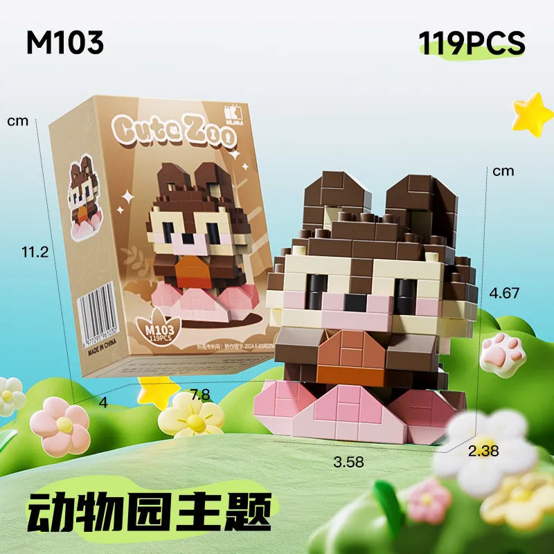 Kids(7-16Years) Children Unisex Animal ABS Building Toys Learning & Education Toys