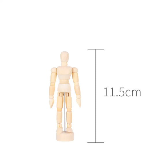 1 piece human hand casual daily wood simple style painting tools