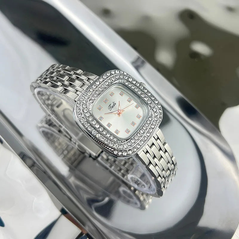 Simple Style Geometric Butterfly Double Snap Quartz Women's Watches