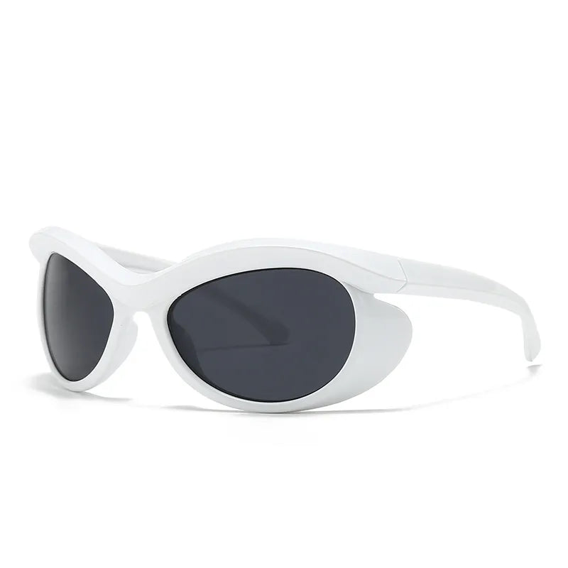 Casual Simple Style Solid Color Pc Special-Shaped Mirror Full Frame Women's Sunglasses
