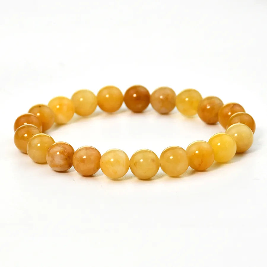 Elegant Geometric Solid Color natural stone Bracelets In Bulk