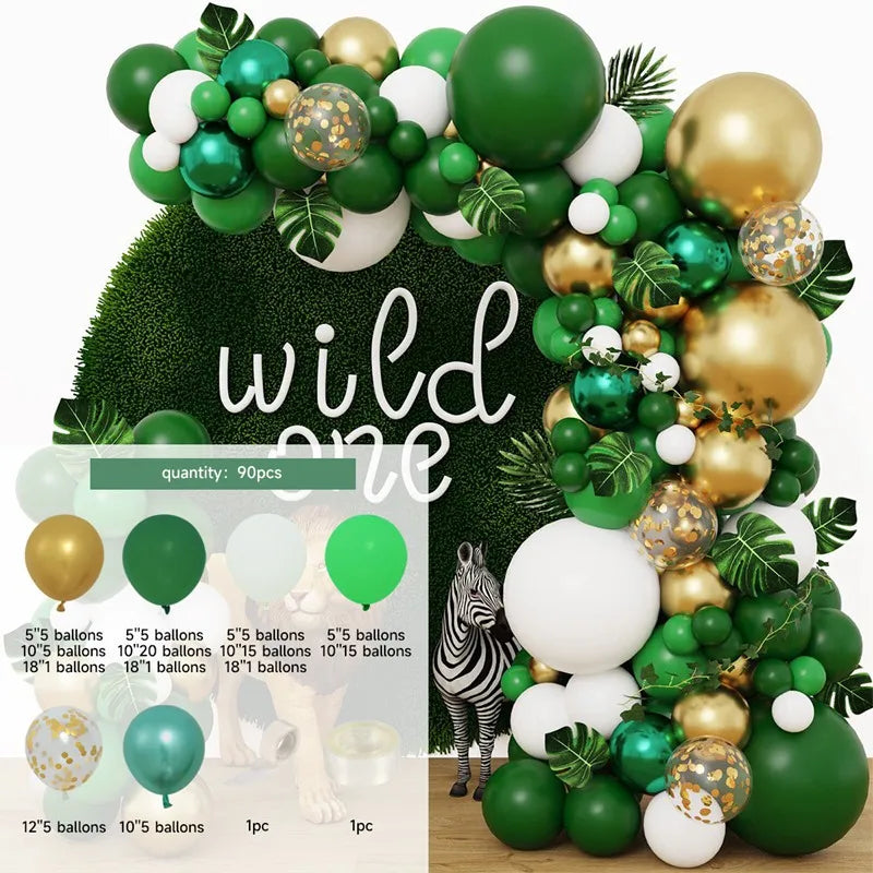 10 Series Birthday Party Decoration Balloon Suit Balloon Chain Arch Wedding Wedding Room Scene Arrangement