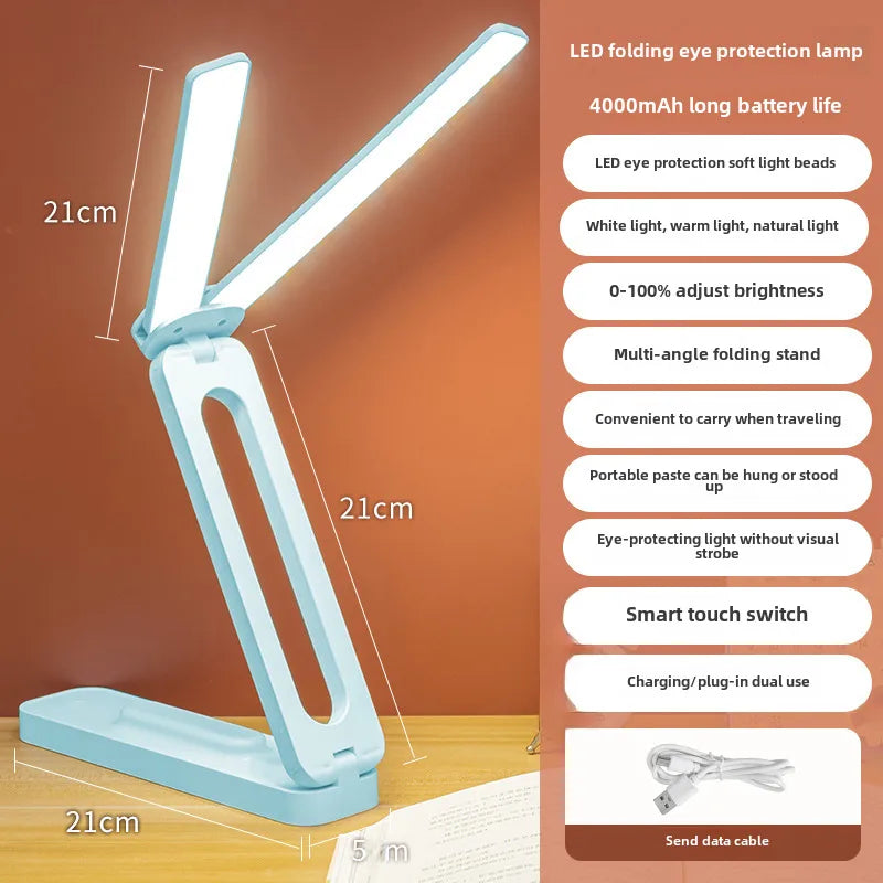 Eye-protection Reading Lamp For Study Led Desk Lamp Modern Simple Style Adjustable Brightness Touch Control