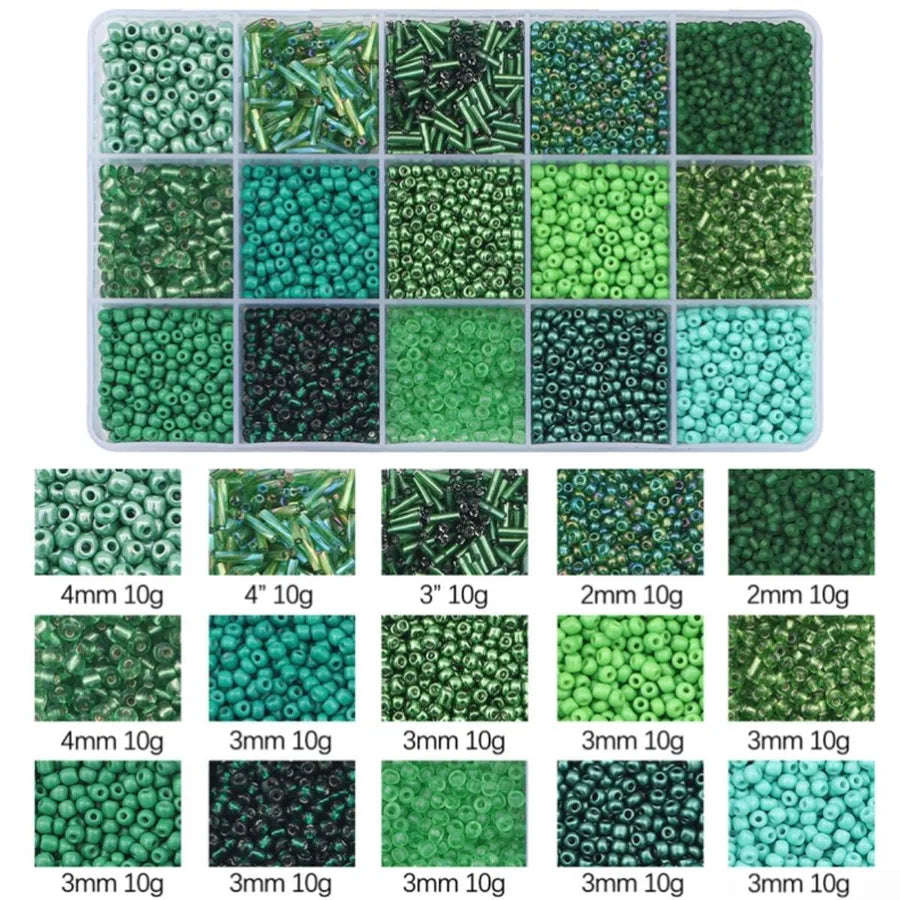 Bead Sequins Imitation Pearl Material Package Handmade Diy Beaded Bracelet Accessories Ornament Accessories Amazon Hot