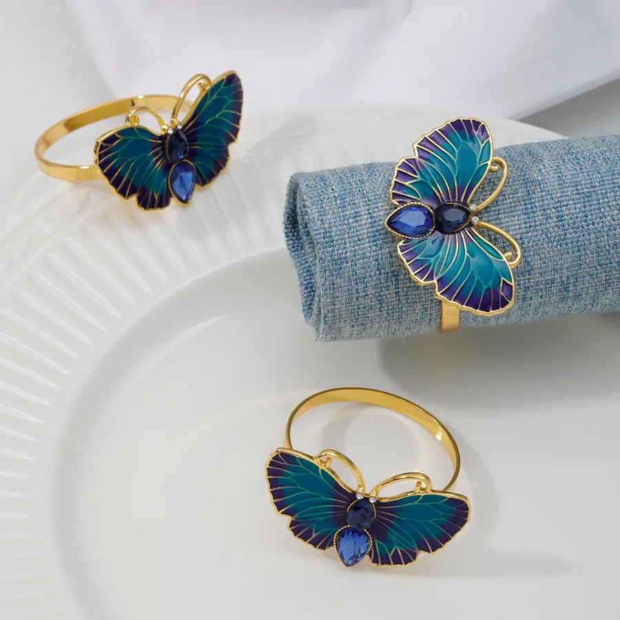 Insect Dragonfly Butterfly Zinc alloy 1 Piece