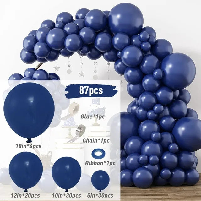 simple style solid color emulsion daily party balloons