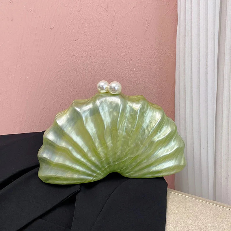 Acrylic Shell Shell Evening Bags
