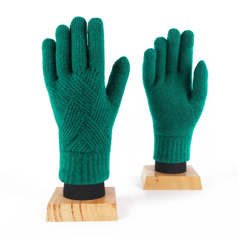 women's casual solid color gloves 1 pair