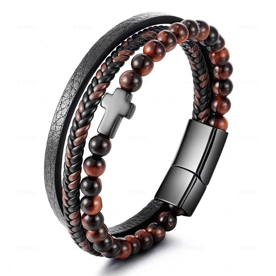 fashion geometric titanium steel stoving varnish bracelets 1 piece