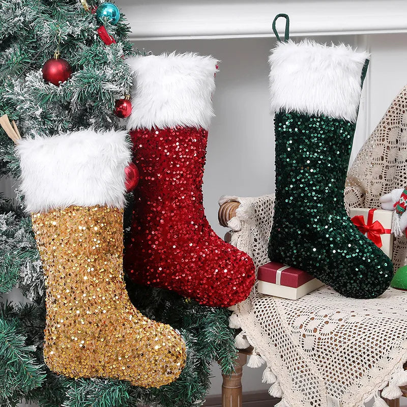 Christmas Retro Exaggerated Sock Indoor Party Festival Christmas socks