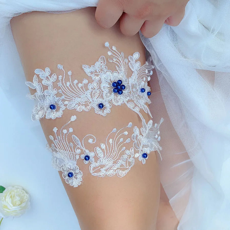 Bridal Solid Color Wedding Garter