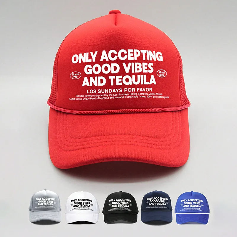 Unisex Vacation Classic Style Slogan Curved Eaves Baseball Cap